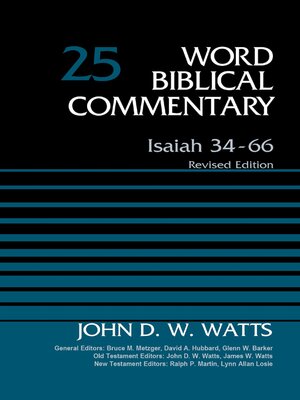 cover image of Isaiah 34-66, Volume 25